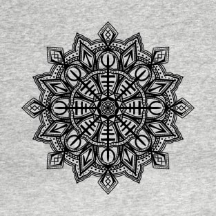 Nordic Mandala fusion T-Shirt